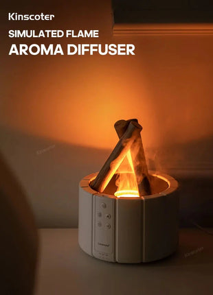 Simulated Flame Aromatherapy Diffuser – Relaxing & Stylish Shop1104998585 Store