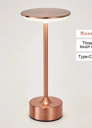 مصباح ليلي قابل لإعادة الشحن محمول يعمل باللمس Stone's Store