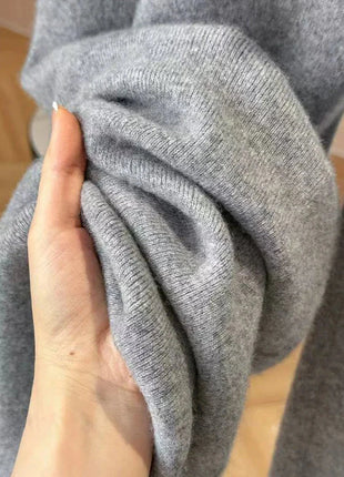 Bxoxo Autumn Casual Wide Leg Pants for Women High Waist Drawstring Soft Warm All Match Pants Korean Solid Simple Straight Trousers New Suli Store