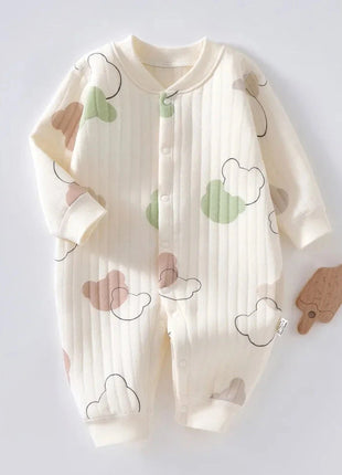 Cute Pattern Printed Baby Jumpsuit AYNIGIELL Official Store