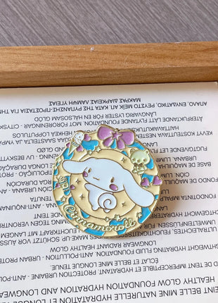 Enchanted and Colorful Badges Adorned with Hello Kitty | Kuromi | Pochacco | Cinnamoroll Hello Sanri Store