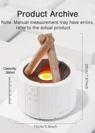 Simulated Flame Aromatherapy Diffuser – Relaxing & Stylish Shop1104998585 Store