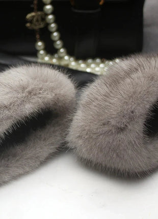 Women's Genuine Sheepskin Leather Gloves Warmth way Store