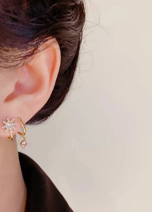 Luxury Claw Ear Rake Zircon Earrings for Women ZX Jewellery Store
