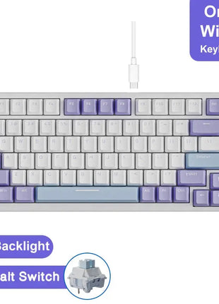 Ajazz AK820 Pro Gaming Mechanical Keyboard Stone's Store