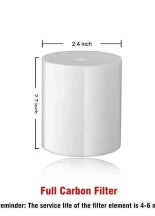 فلتر مياه الدش لإزالة الكلور الفلوريد المعادن الثقيلة المفلترة تليين المياه الصلبة لرأس الدش Shop1103317373 Store