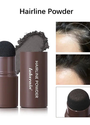 Waterproof Hairline & Root Concealer Pen – Instant Grey Coverage with Easy Blend Powder Stick for Normal Hair Stone's Store