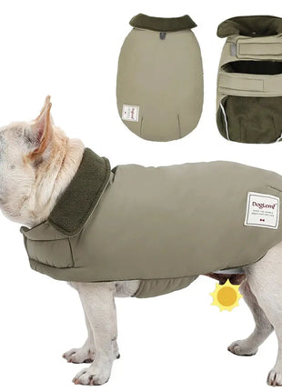 Dog Clothes Winter Coats for Small Medium Dogs Soft Warm Fluffy Dog Jacket Fleece Lined Waterproof Puppy Windbreaker Snow outfit Dropshipman