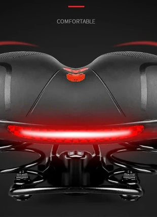 Reflective Shock Absorbing MTB Bicycle Seat Breathable Rainproof Road Mountain Bike Saddle Comfortable Cycling Accessory for Men Shop1102066021 Store