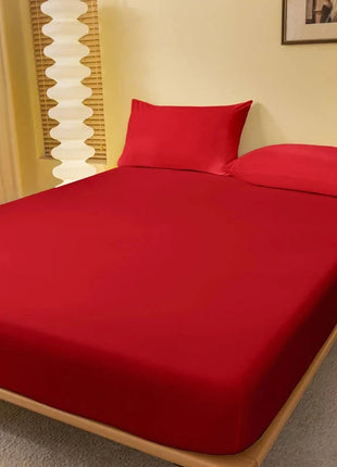 1 Piece Solid Color Matte Bed Sheet – Soft Bedding Cover (Excluding Pillowcases) Shop1103725833 Store