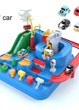 Car Train Track Sets Racing Rail Model Educational Toys Children Adventure Game Mechanical Interactive Animals Space Rocket Toy Shop1102598172 Store