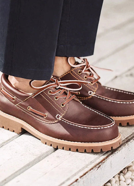 British Style Low-top Leather Boots PfotenSpaß