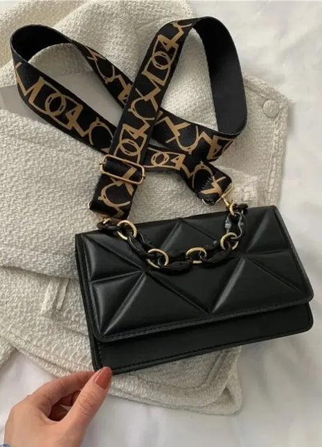 Fashionable women's retro casual shoulder bag handle PU handbag flip bag large capacity crossbody bag Stone's Store