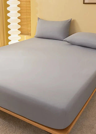 1 Piece Solid Color Matte Bed Sheet – Soft Bedding Cover (Excluding Pillowcases) Shop1103725833 Store