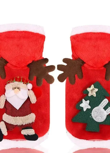 Dog Christmas Clothes Winter Warm Pet Clothes for Small Medium Dogs Elk Santa Claus Dog Cats Coat Hoodies Christmas Dogs Costume Dropshipman