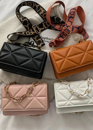 Fashionable women's retro casual shoulder bag handle PU handbag flip bag large capacity crossbody bag Stone's Store