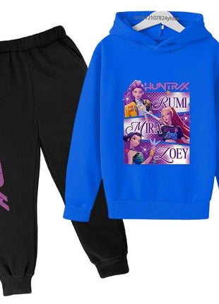 Kids Kpop Demon Hunters Hoodie & Jogger Set Shop1103677024 Store