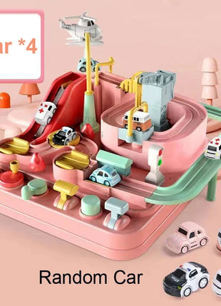 Car Train Track Sets Racing Rail Model Educational Toys Children Adventure Game Mechanical Interactive Animals Space Rocket Toy Shop1102598172 Store