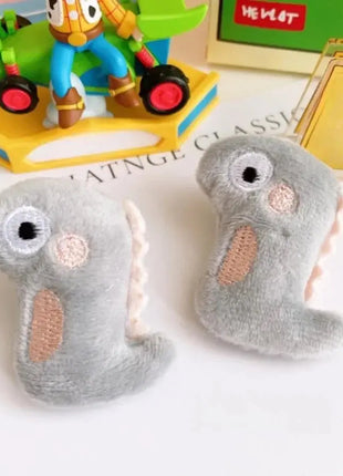 Pet Molar Bite toy Cartoon Stuffed Animal Cute Plush Cat Chew Toy Interactive Pets Toys For Cat YimoPet Store