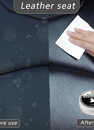 Car Deep Clean & Restore 3-in-1 Long-Lasting Protection Ultimate Leather Care Cream SIKEZHAN Choice Store