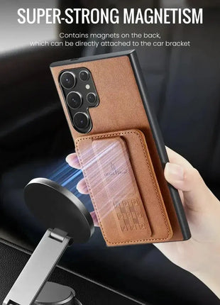 Multi-Card RFID Blocking Wallet Case for Samsung Galaxy S25 Series YOUMI2023 Store