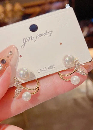 Luxury Claw Ear Rake Zircon Earrings for Women ZX Jewellery Store