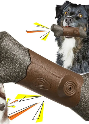 Big Dog Chew Toys Fun Squeaky Safe Materials Super Durable Tree Branch Designed Tougher than Bones Indoor Outdoor Pet Supplies Dropshipman