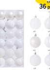 36Pcs  White / 3cm