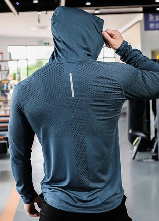 Mens Fitness Sport Hoodie Stone's Store
