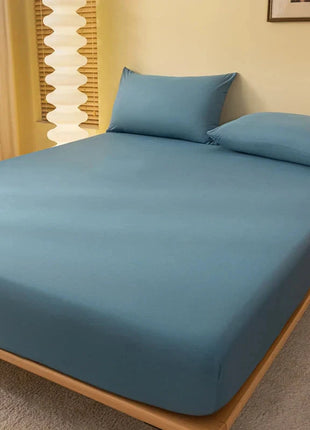1 Piece Solid Color Matte Bed Sheet – Soft Bedding Cover (Excluding Pillowcases) Shop1103725833 Store