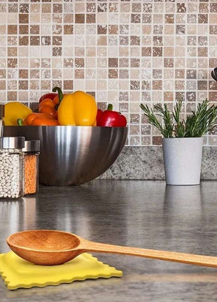 Ravioli Wooden Spoon Rest Silicone Mat Stone's Store