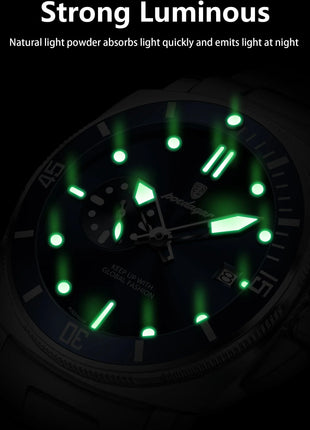 POEDAGAR SportLux® – Men’s Waterproof Quartz Watch POEDAGAR Store