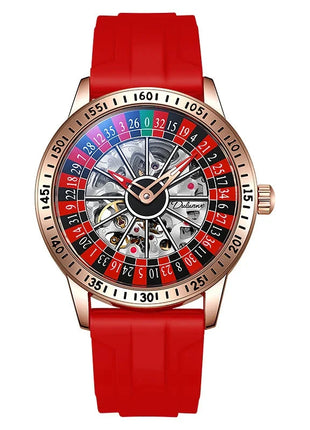 Gambling plate dial Luxury Brand Waterproof Mechanical Watches for Mens Fashion Automatic Skeleton Wristwatch Reloj Hombre LIGE Global No. 2 Store