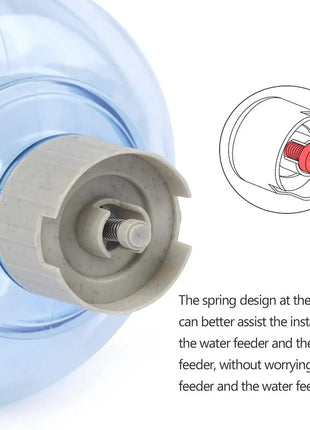 Automatic Water Dispenser Large Capacity Pet Feeder Small Dog Food Bowl Cat Feeder Drinking Bowl Pet Feeding Drinker Water Bowl Dropshipman