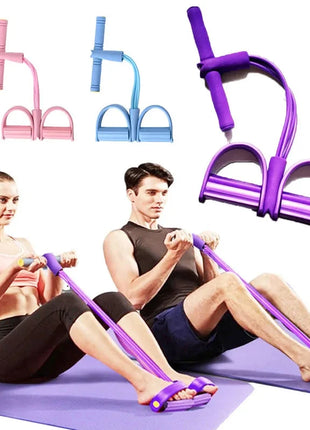 Fitness Gum Resistance Bands Latex Pedal Exerciser  | Yazijico™ Outdoor World Store