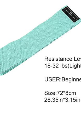 Anti-Slip Resistance Hip Booty Bands Squat Glute Workout Non-slip Trainer Thick Stretch Fitness Strips Loops Yoga Equipment Stone's Store