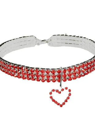Rhinestone Pet Necklace for Dog & Cats Rvlero PET Store