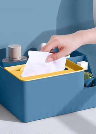 Desk Organizer With Tissue Box And Remote Holder Wmxmore Living Home Store Store