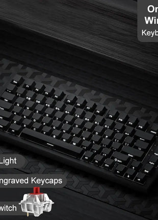 Ajazz AK820 Pro Gaming Mechanical Keyboard Stone's Store