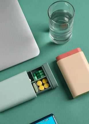 Mini Small Portable Travel Vitamin Box Pill Cases BuZhi Stationery Store