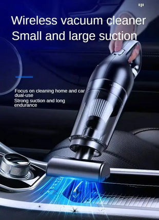 Handheld Home Vacuum Cleaner Rechargeable Portable Vacuum Cleaner Car Home Dual Purpose Wireless Dust Catcher Pet Hair 10000PA Stone's Store
