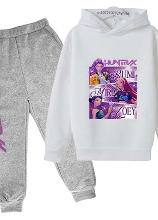 Kids Kpop Demon Hunters Hoodie & Jogger Set Shop1103677024 Store