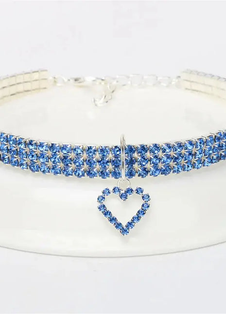 Rhinestone Pet Necklace for Dog & Cats Rvlero PET Store