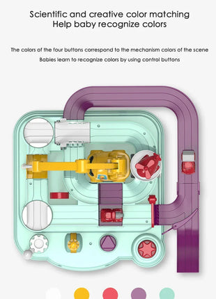 Car Train Track Sets Racing Rail Model Educational Toys Children Adventure Game Mechanical Interactive Animals Space Rocket Toy Shop1102598172 Store