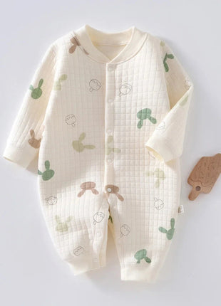 Cute Pattern Printed Baby Jumpsuit AYNIGIELL Official Store