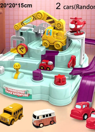 Car Train Track Sets Racing Rail Model Educational Toys Children Adventure Game Mechanical Interactive Animals Space Rocket Toy Shop1102598172 Store