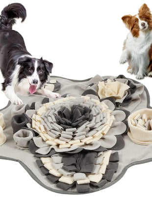 Dog Snuffle Mat Pet Toys Interactive Training Sniff Natural Feeding Mat Squeaker Dog Treat Relieve Pressure Snuffle Toys Dropshipman