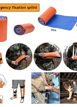 CARBOU First Aid Universal Aluminum Splint Roll CARBOU First Aid Official Store