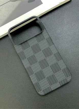 Carbon Fiber Pattern Chessboard Style Case for iPhone Rhode Store