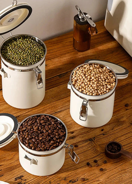 Portable Grain Storage Can for Kitchen Stone's Store
